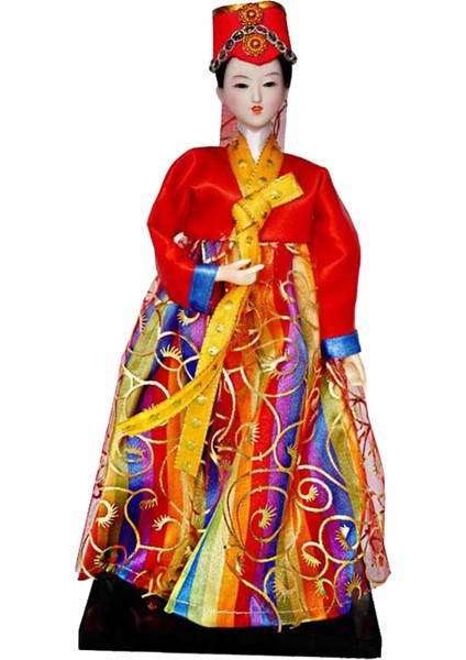 Geyşa Kimono Heykelcik Taşınabilir Süs Hanbok 14 (Yurt Dışından)