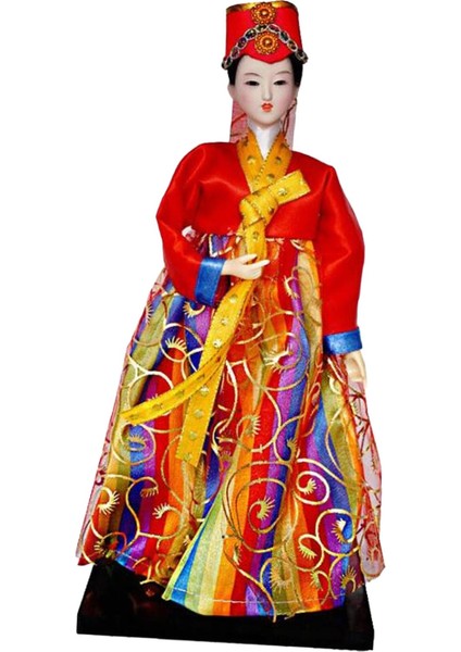 Geyşa Kimono Heykelcik Taşınabilir Süs Hanbok 14 (Yurt Dışından)