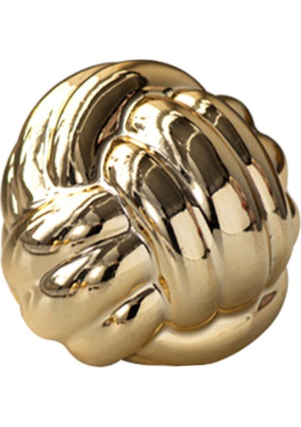 Düğüm Heykeli Yapıt Estetik Heykel Süsleme Seramik Heykelcik 6.5 cm x 5.8 cm (Yurt Dışından)
