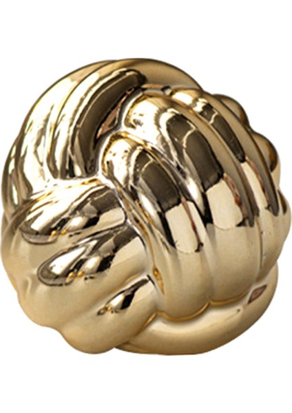 Düğüm Heykeli Yapıt Estetik Heykel Süsleme Seramik Heykelcik 6.5 cm x 5.8 cm (Yurt Dışından)