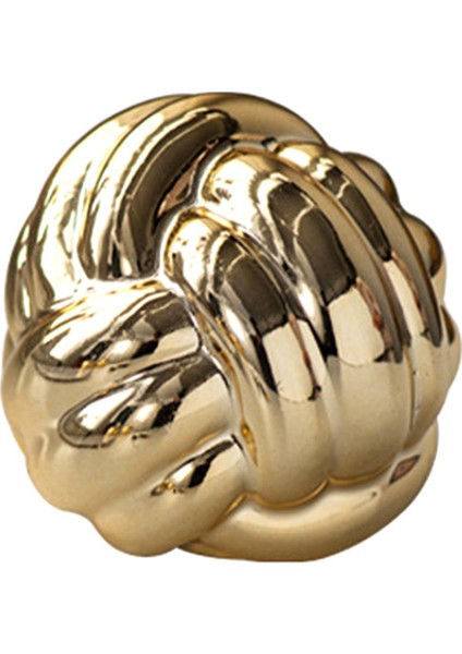 Düğüm Heykeli Yapıt Estetik Heykel Süsleme Seramik Heykelcik 6.5 cm x 5.8 cm (Yurt Dışından)