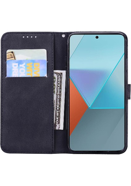 Xiaomi Redmi Için Not 13 5g Büyük Kelebek Kickstand Koruyucu Kapak (Yurt Dışından)