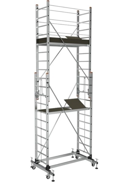 Alüminyum Iskele 6 Metre Teleskopik (SAR7511) 2 x 3 = 6 Metre