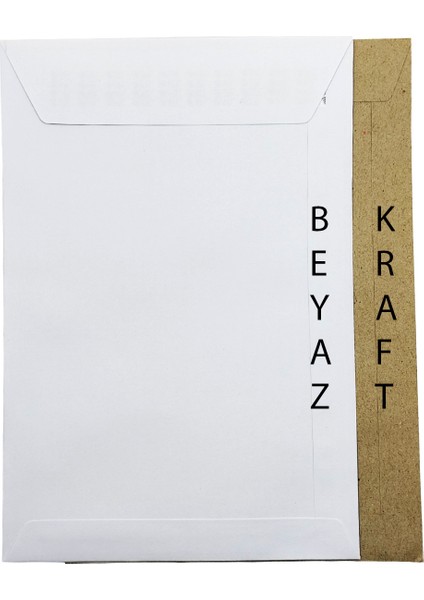 Zarf A5 Boyutunda Kraft Torba Zarf 17X25 cm - 20 Adet