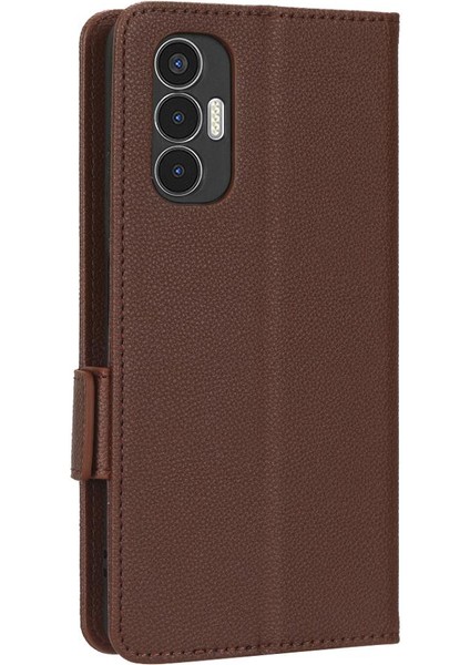 Tecno Pova 3 Kart Yuvaları Için Kılıf Tutucu Yan Toka Pu Deri Cüzdan (Yurt Dışından) indirimleri