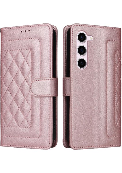 Samsung Galaxy S23 Cüzdan Basit Iş Deri Kılıf Flip Case Için Flip Case (Yurt Dışından)