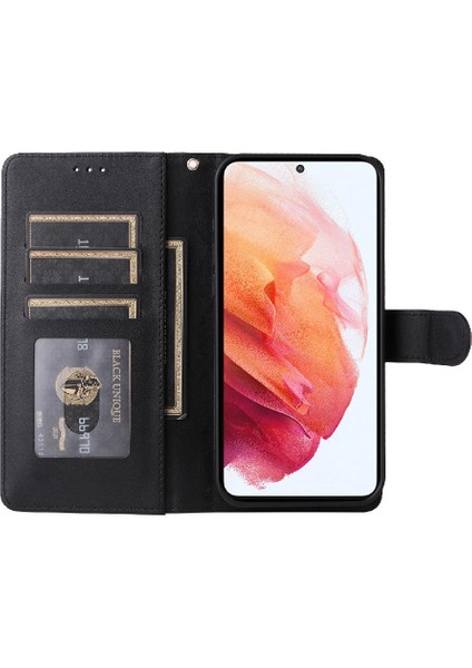 Samsung Galaxy S21 Için Flip Case Deri Kılıf Cüzdan Darbeye Basit (Yurt Dışından) indirimleri