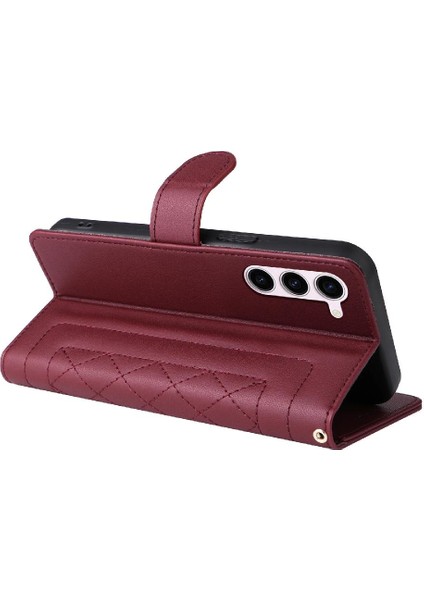 Samsung Galaxy S23 Cüzdan Basit Iş Deri Kılıf Flip Case Için Flip Case (Yurt Dışından) fırsatları