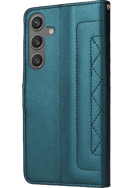 Samsung Galaxy S24 Için Flip Case Darbeye Basit Iş Cüzdan Flip (Yurt Dışından)