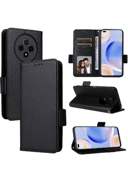 Wiko Hi Zevk Için Kılıf 60 Pro 5g Manyetik Cüzdan Yan Toka Pu Deri (Yurt Dışından)