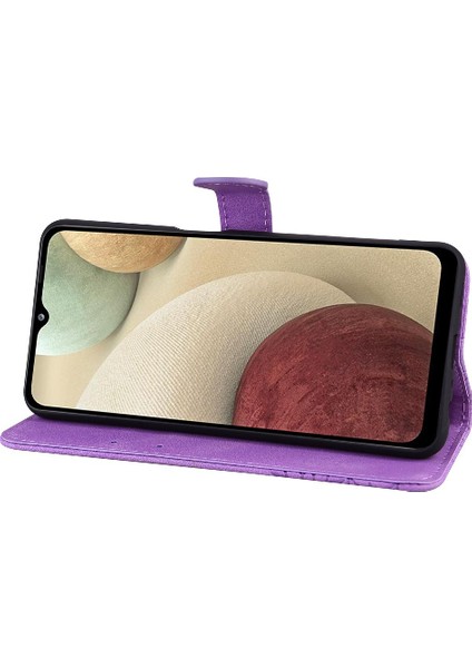 Samsung Galaxy A12 5g Için Kılıf Deri Cüzdan Kickstand Koruyucu Kapak (Yurt Dışından) fırsatları