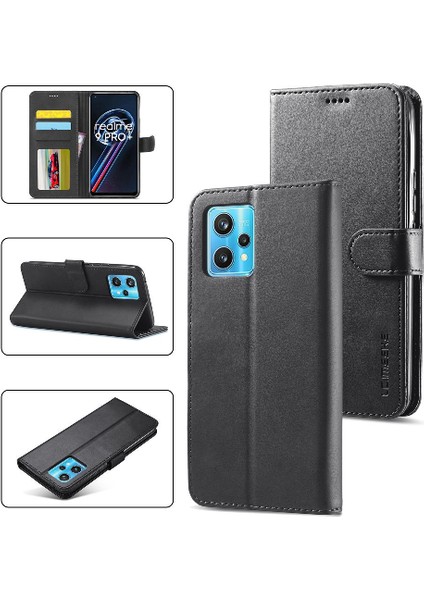Realme 9 Pro Buzağı Doku Için Kılıf ile Yatay Çevir Deri Kılıf Kartı (Yurt Dışından) indirimleri