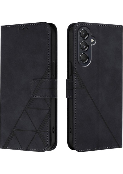 Samsung Galaxy M55 Kredi Kartı Tutucu Flip Folio Kitap Koruyucu (Yurt Dışından)