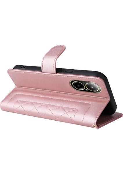 Realme C67 4g Darbeye Dayanıklı Basit Iş Cüzdan Deri Için Flip Case (Yurt Dışından) modelleri