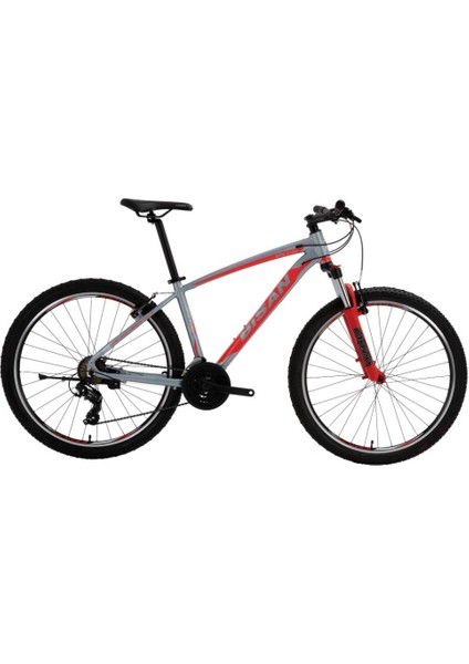 Mtx 7100 26 Jant V Fren Siyah Kırmızı Mtb Dağ Bisikleti