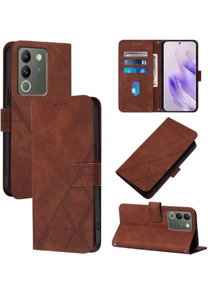 Vivo V29E 5g Için Kılıf Pu Deri Cüzdan Kapak Kredi Kartı Tutucu Flip Kitap (Yurt Dışından) indirimleri