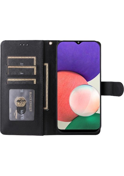 Samsung Galaxy A22 5g Için Flip Case Darbeye Basit Iş Cüzdan (Yurt Dışından) indirimleri