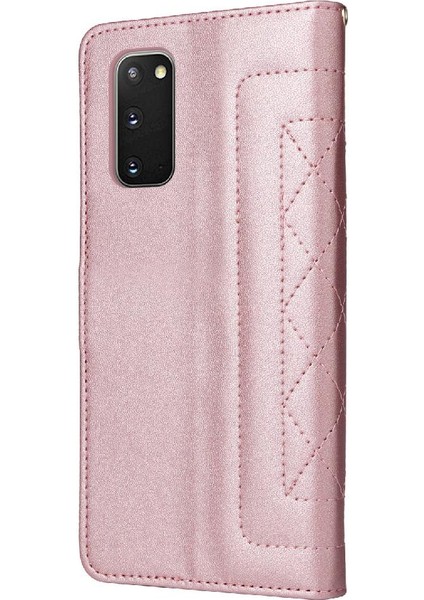 Samsung Galaxy S20 Için Flip Case Basit Iş Deri Kılıf Kapak Çevirin (Yurt Dışından) fırsatları