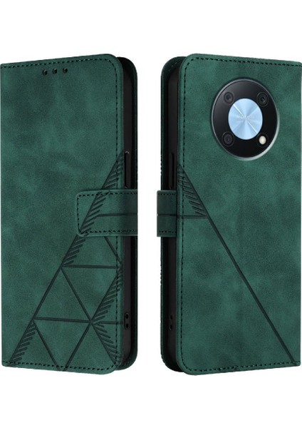 Huawei Zevk Için Kılıf 50 Pro 4g Kredi Kartı Tutucu Cüzdan Kapak Flip Folio (Yurt Dışından)