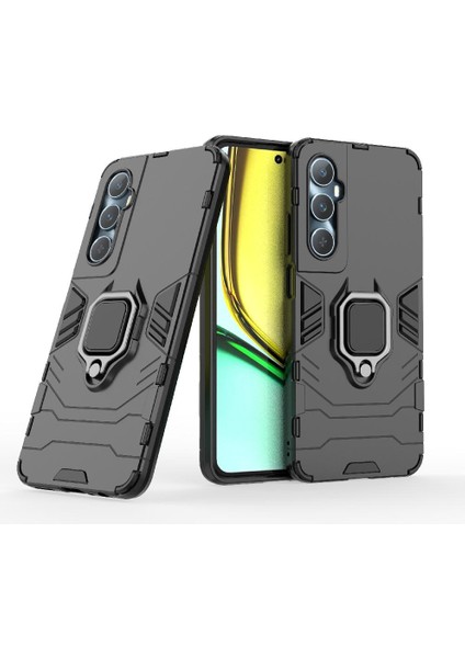 Realme C65 4g Darbeye Kapak Için Kılıf Kickstand Askeri Damla Koruma (Yurt Dışından)
