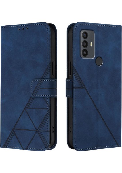 Tcl 30 Se Için Kılıf Cüzdan Kapak Kredi Kartı Tutucu Flip Folio Kitap Pu (Yurt Dışından)