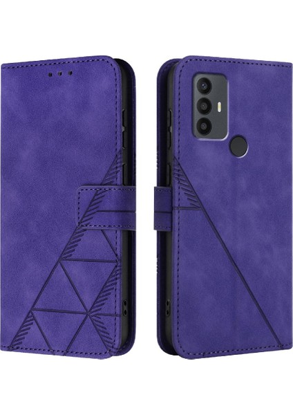 Tcl 30 Se Için Kılıf Cüzdan Kapak Kredi Kartı Tutucu Flip Folio Kitap Pu (Yurt Dışından)