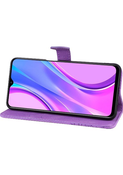 Xiaomi Redmi 9A Kickstand Koruyucu Kapak Telefon Kılıfı Deri (Yurt Dışından)