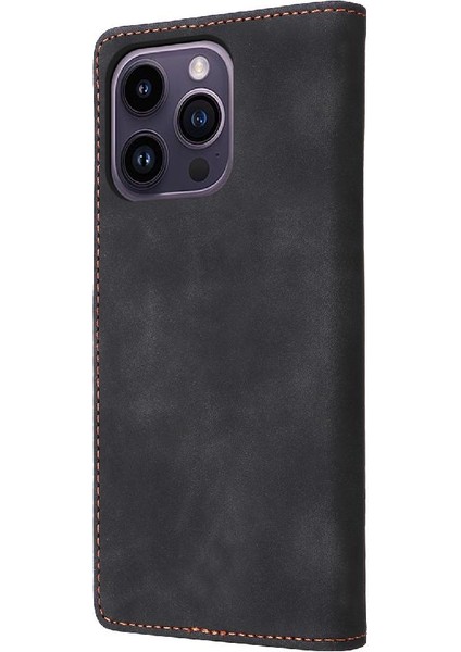 Iphone 14 Için Kılıf Pro Max Darbeye Basit Iş Kapak Çevirin Cüzdan (Yurt Dışından)