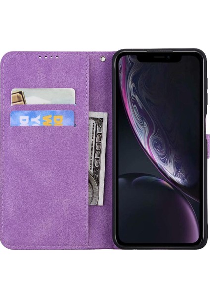 Kart Yuvası Standı Büyük Deri ile iphone Xr Kickstand Koruyucu Kılıf (Yurt Dışından) indirimleri