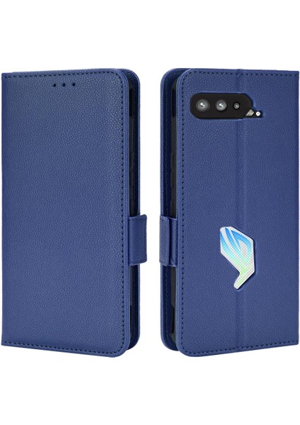 Asus Rog Telefon 5 Için Kılıf Manyetik Kart Yuvaları Tutucu Yan Toka Pu Cüzdan (Yurt Dışından)