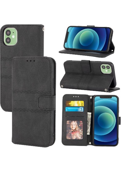 Iphone 11 Için Flip Case Pro Max Darbeye Koruyucu Manyetik Kapatma Pu (Yurt Dışından)