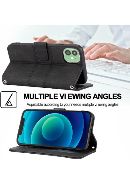 Iphone 11 Için Flip Case Pro Max Darbeye Koruyucu Manyetik Kapatma Pu (Yurt Dışından)