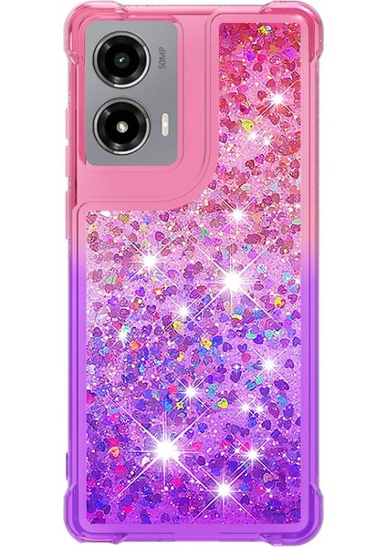 Motorola Moto G Stylus 5g Için Kılıf 2024 Komik Bling Parlak Kristal Akan (Yurt Dışından) modelleri