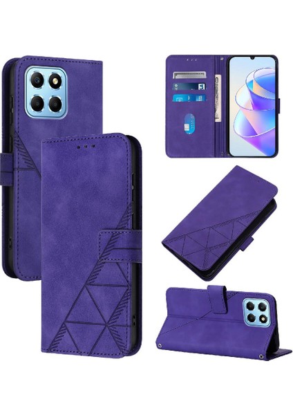 Onur Için Kılıf 70 Lite 5g Cüzdan Kapak Kredi Kartı Tutucu Flip Folio Kitap (Yurt Dışından)
