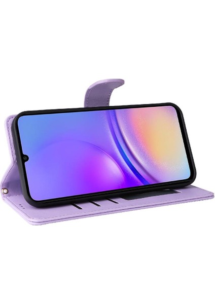 Samsung Galaxy A05 Için Flip Case Basit Iş Cüzdan Kapak Kılıfı (Yurt Dışından) modelleri
