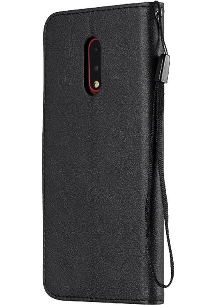 Kart Yuvası Klasik Düz Renk Yüksek Kalite ile Oneplus 7 Için Flip Case (Yurt Dışından) fırsatları