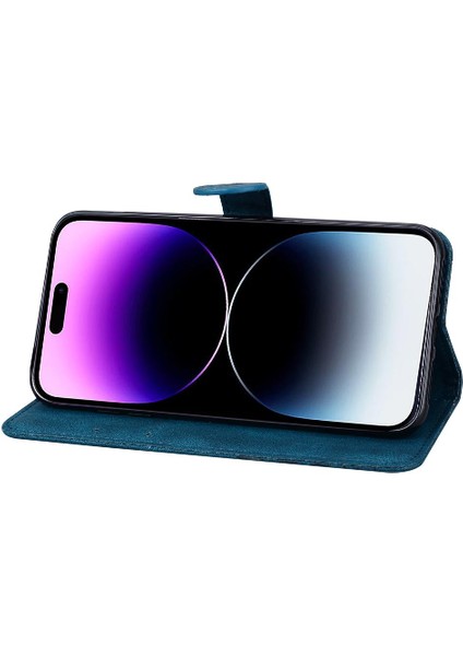 Iphone 14 Için Kılıf Pro Max Büyük Kelebek Flip Telefon Kılıfı ile Kickstand (Yurt Dışından)