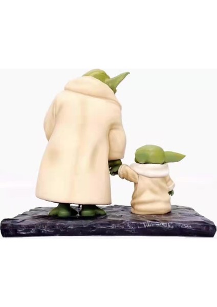 Master Yoda & Grogu Statü Figür