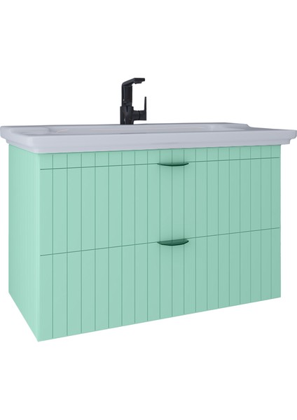 Noble 100 cm Lavabo Dolabı Mint KB710054