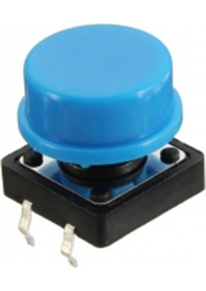 4 Pin 12X12 Push Buton ve Kapak