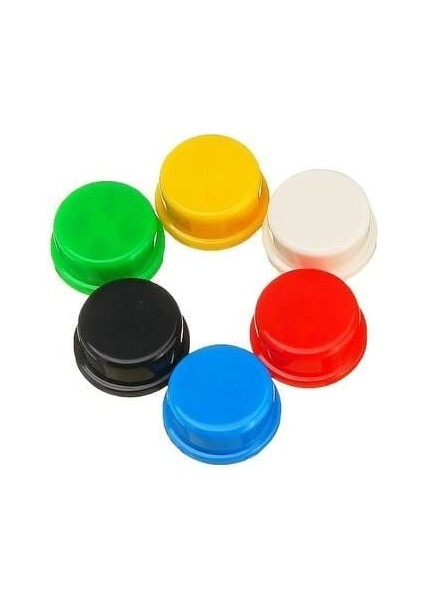 4 Pin 12X12 Push Buton ve Kapak