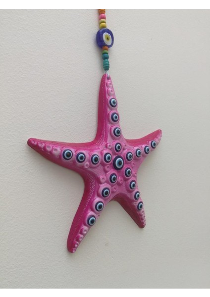 Dekoratif Nazar Boncuğu Süslemeli Deniz Yıldızı Duvar Süsü fiyatları