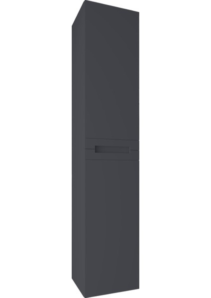 Meta Boy Dolabı Füme L-R KB710074