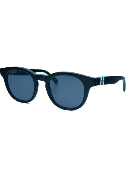 L 6006S 001 49 Kadın Oval Füme Kemik Güneş Gözlüğü