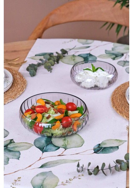 Orta boy Cam Füme Salata Kasesi