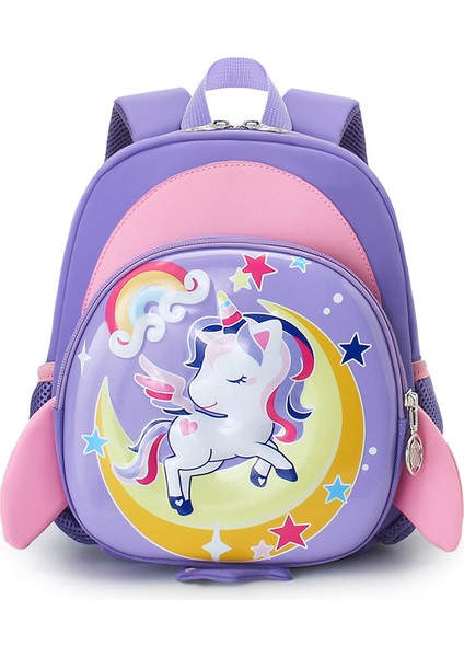 Anaokulu Kayıp Önleyici Okul Çantası Hafif Azaltılmış Nefes Alabilen Omuz Çantası (Yurt Dışından)