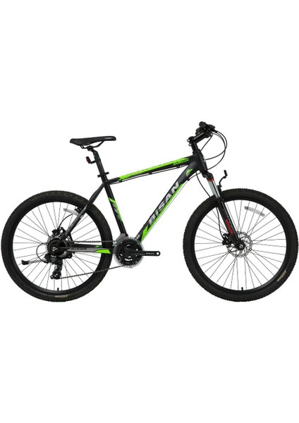 Mtx 7050 26HD 43CM Siyah Yeşil Mtb Dağ Bisikleti