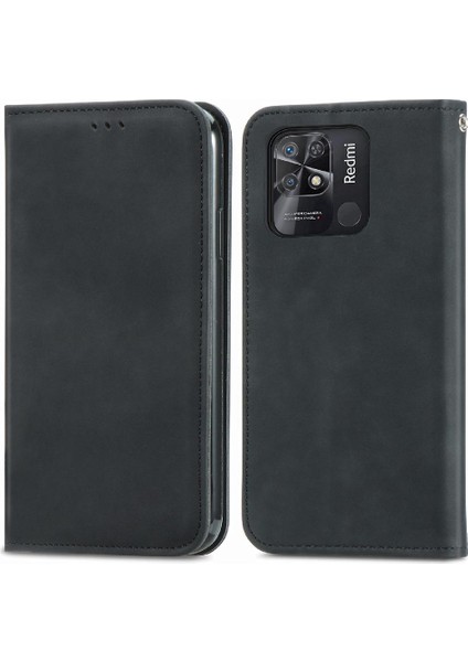 Redmi 10C Flip Kapak Için Basit Iş Deri Kılıf Cüzdan (Yurt Dışından) indirimleri