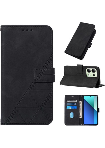 Xiaomi Redmi Için Not 13 4g Cüzdan Kapak Kredi Kartı Tutucu Flip Kitap (Yurt Dışından)