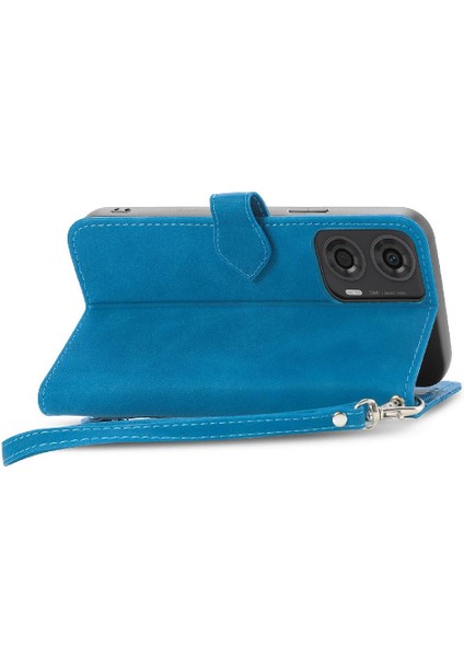 Motorola Moto G24 Çoklu Kart Yuvası Flip Fermuar Tarzı Cüzdan Için Kılıf (Yurt Dışından) modelleri